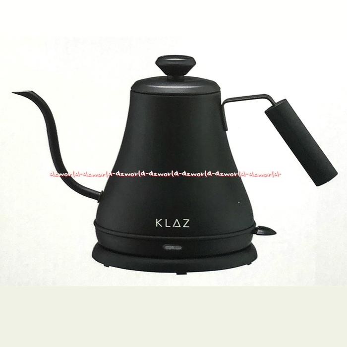 Klaz Electric Gooseneck Kettle Teko Listrik Hitam Ujung Lancip Panjang Klas Black Kettle