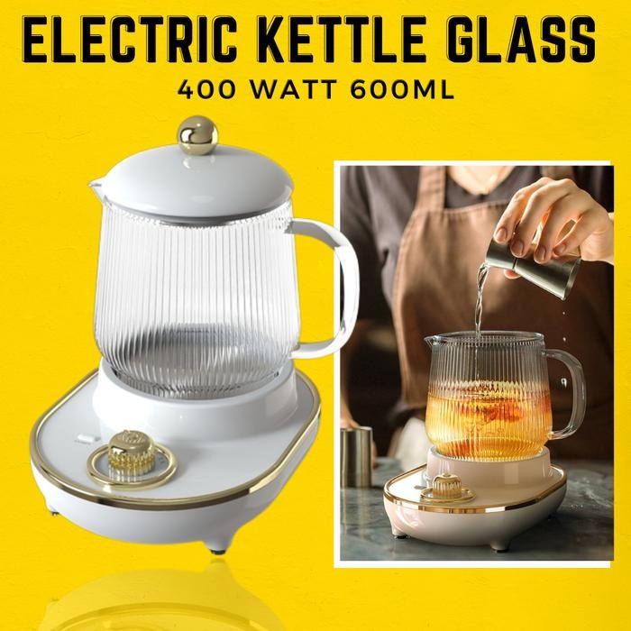 Teko Pemanas Air Listrik Teko Kaca Elektrik