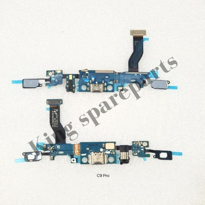 FLEXIBEL FLEXIBLE FLEKSIBEL CON CONNECTOR KONEKTOR TC CAS CHARGER HF MIC SAMSUNG GALAXY C9 PRO C9000