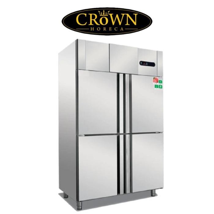 Upright Chiller 4 Pintu G-1000 Crown Kode 908