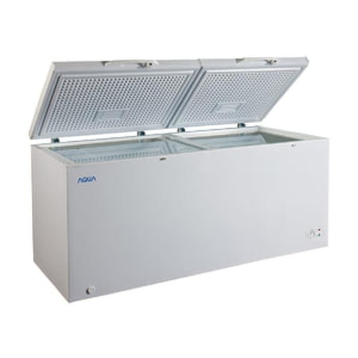 CHEST FREEZER AQUA BY SANYO AQF-500(W) DUAL FUNCTION,FREEZER & COOLER Kode 80