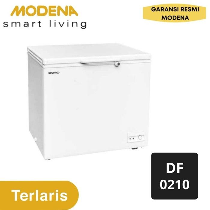DOMO BY MODENA CHEST FREEZER TYPE DF 0210 W - FREEZER BOX - DOMO Kode 317