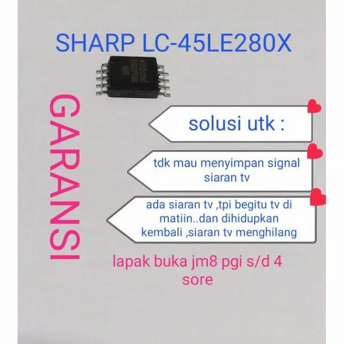 IC eprom memory Sharp LC-45LE280X