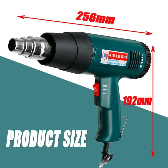 Hot Air Gun Blower Pemanas Heat Gun Mesin Blower 2 Mode Pemanas Stiker 220 V