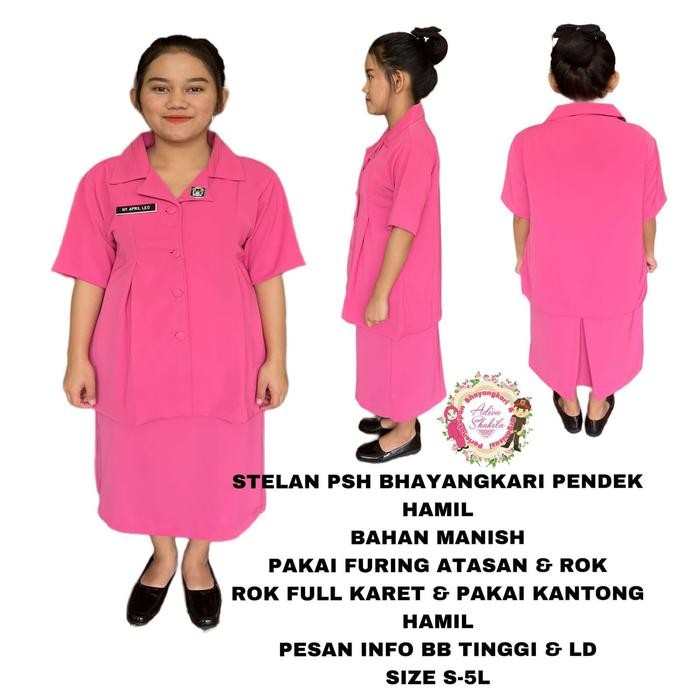 SERAGAM PSH BHAYANGKARI PENDEK HAMIL