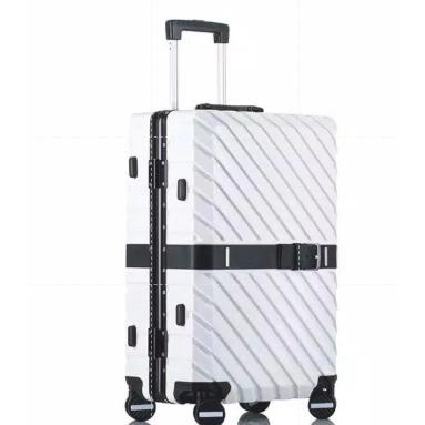 WhiteRhino/ cover/kabin koper 20inch/aluminium frame/TSA kunci