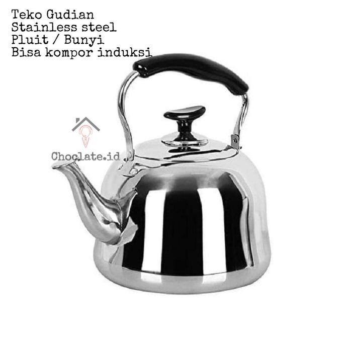 Teko Stainless Steel Gudian pemanas air / Kettle / Ketel