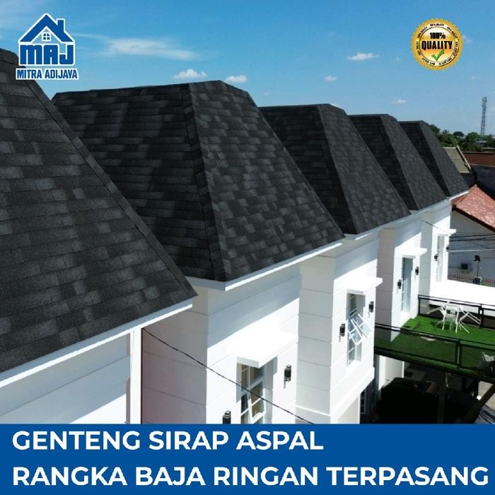 genteng bitumen sirap aspal teasang *