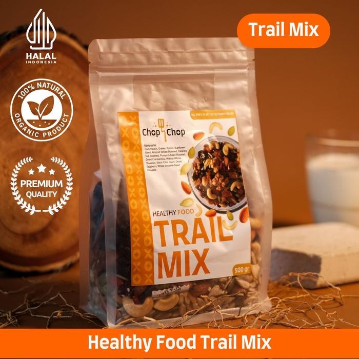 

New Perfect Blend Trail Mix Chop chop Cemilan Sehat Tinggi Nutrisi