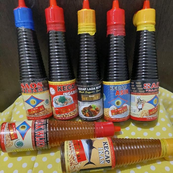 

New paket hemat 7 kecap sinar mentari Lada