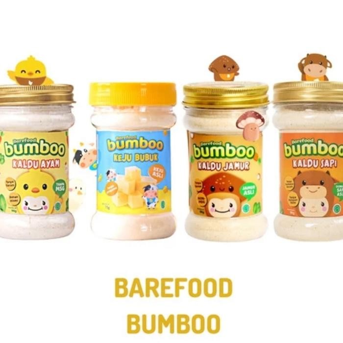 

New Bumboo kaldu ayam Jamur sapi cheese powder mpasi