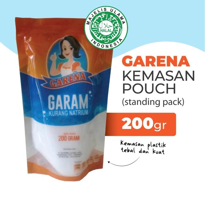 

Garena Garam Rendah Natrium / Garam mpasi / garam anti hipertensi New