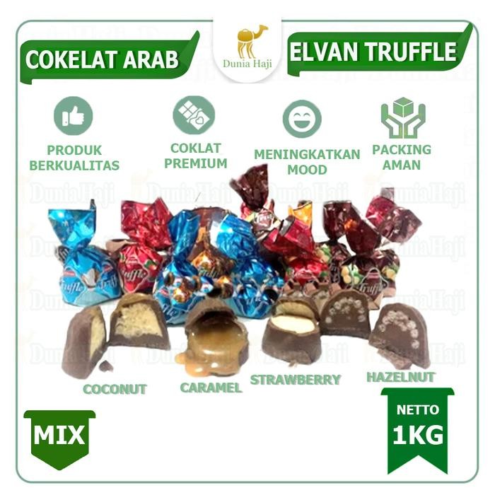

New Coklat Truffle Oleh-Oleh Haji & Umroh Enak dan Murah /kg