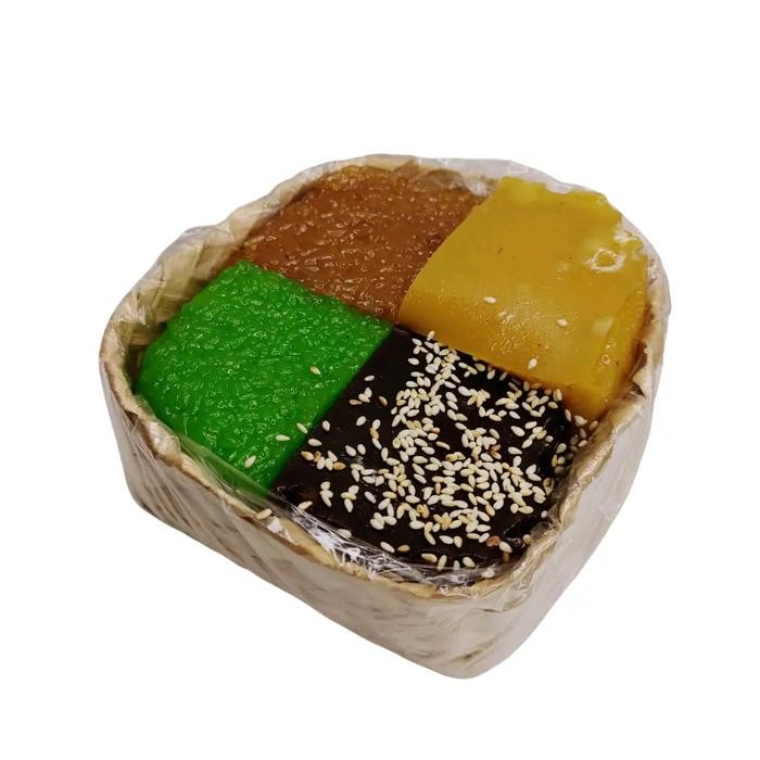 New Jenang Mix 4 rasa khas Blitar (jenang original,jenang ketan hitam,wajik hijau pandan,wajik gula