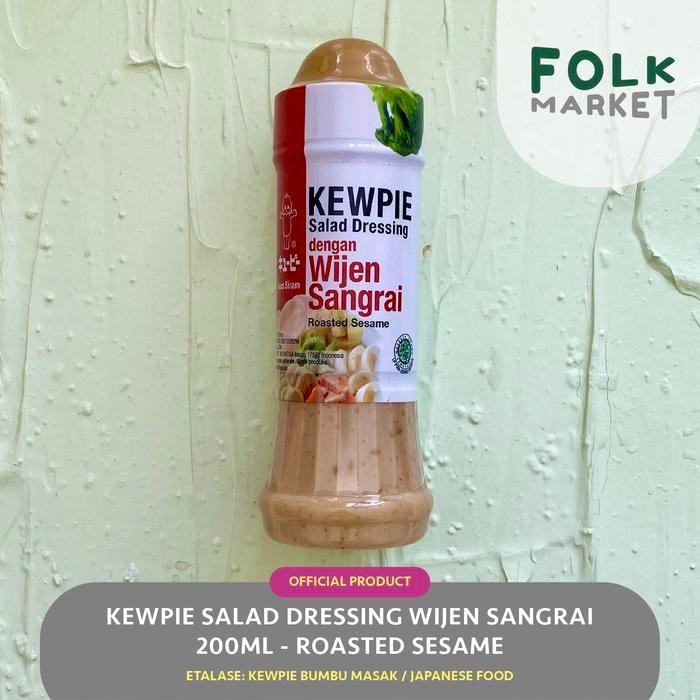 

New KEWPIE Salad Dressing Roasted Sesame 200ml - Saus Salad Wijen Sangrai