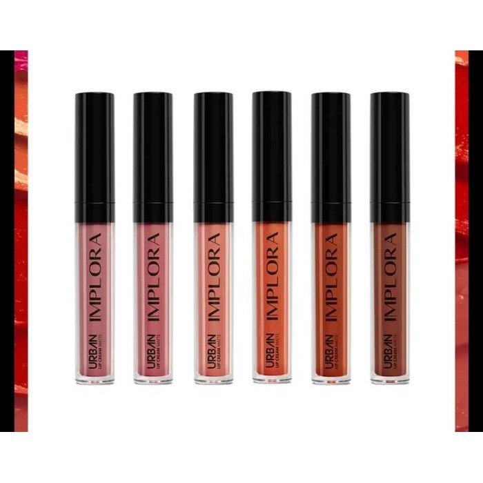 New IMPLORA URBAN LIP CREAM MATTE NO 1-20