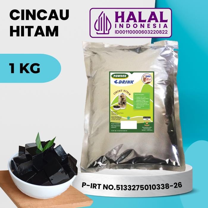 

PREMIUM bubuk cincau hitam 1kg powder