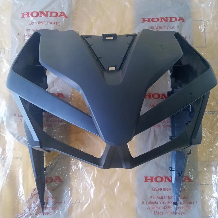 PREMIUM cover bodi body tameng lampu depan vario 150 all new led biru doff dop