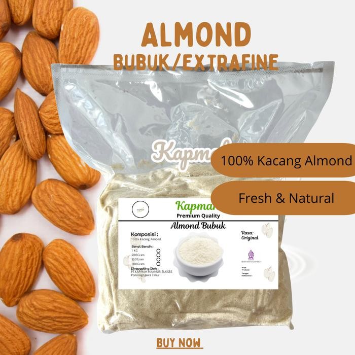 

PREMIUM Almond Extrafine 1Kg (Almond Bubuk/Almond Powder/Tepung Almond)