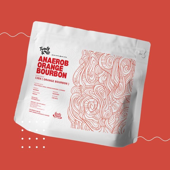 

PREMIUM Arabica Orange Bourbon Java Ijen : ANAEROBIC 200gr I Bubuk/Biji Kopi