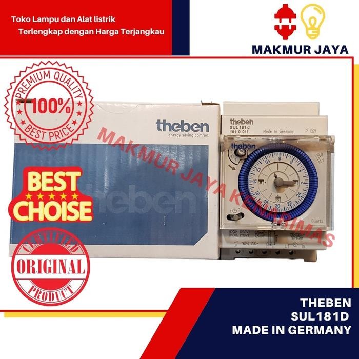 TIMER SWITCH THEBEN SUL 181 analog ORIGINAL/timer theben orginal