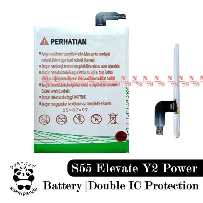 Baterai Evercoss S55 Elevate Y2 Power Double IC Protection