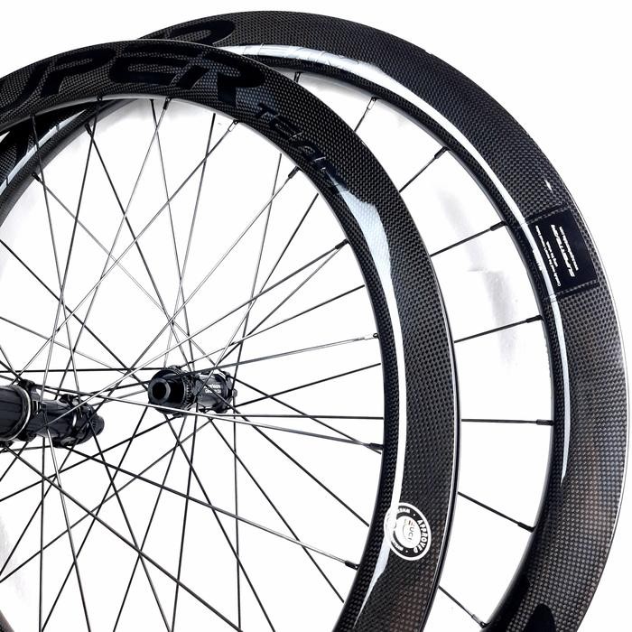 Superteam Disc Brake Custom Series - Wheelset Carbon 700C Gratis Ongkir