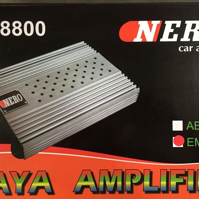power 4 chanel NERO NR 8800