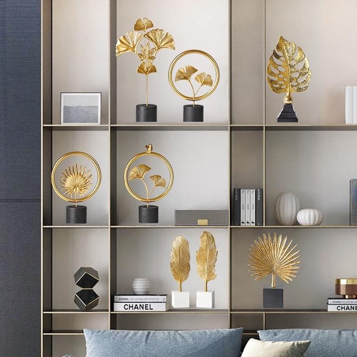 EyreToko Premiere Nordic Cahaya Mewah Ruang Tamu TV Kabinet Anggur Kabinet Kecil Ornamen Teras Besi