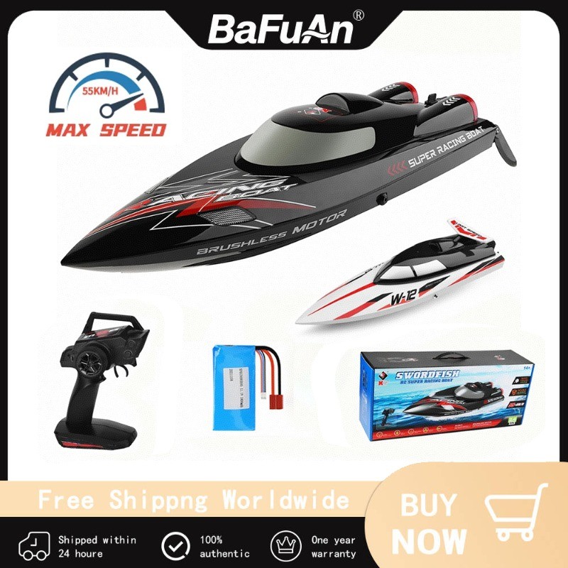 SHUKUI WL916 WL912 - A RC Boat, 2.4Ghz, 55KM/H 35KM/H High Speed Racing Watercraft Remote Control