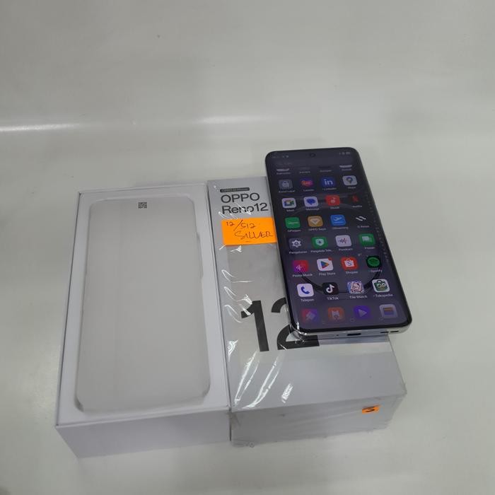 oppo reno 12 5G 12/512GB fullset mulus second