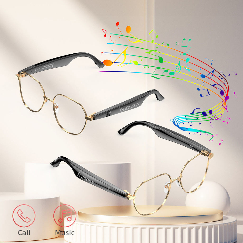 Ai Smart Translate Glasses Face To Face Translate Voice Assistant Answer Call Listen Songs 163+