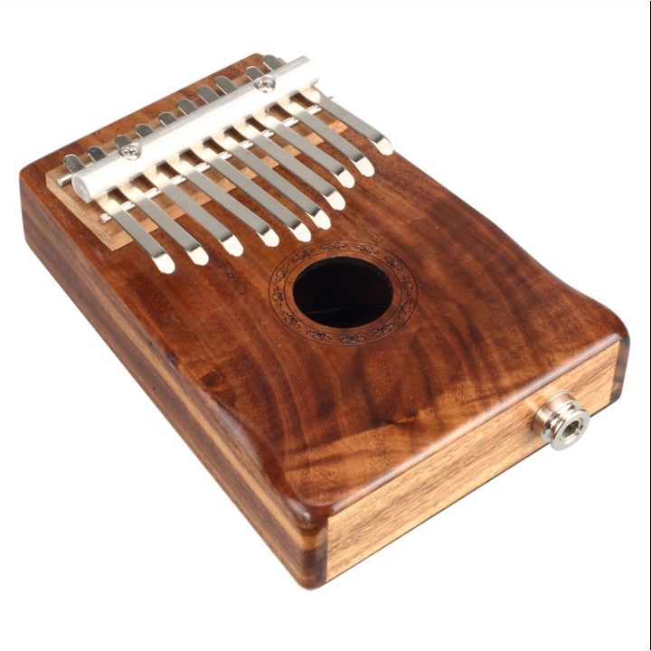 Hooqu Factory Sale 10 Key Kalimba With Eq