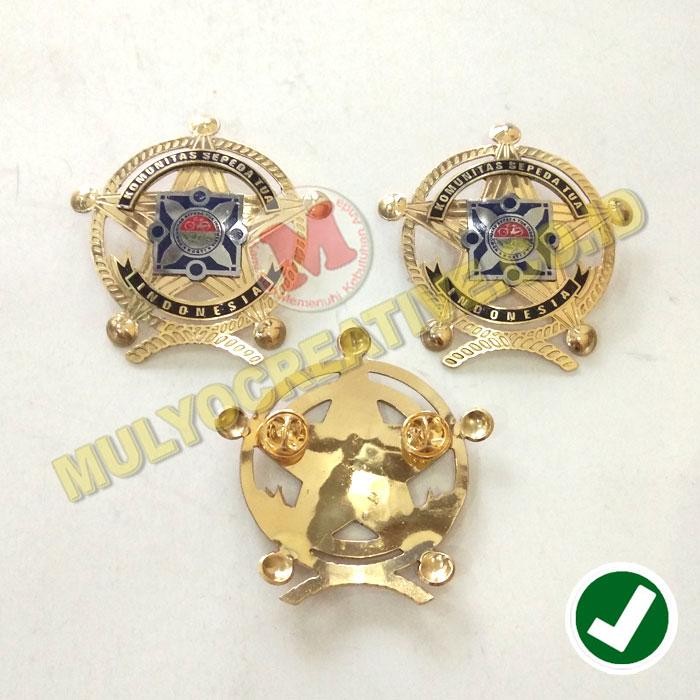 

Lencana Pin Bintang KOSTI - Pin KOSTI Ukuran 6.5 Cm PREMIUM