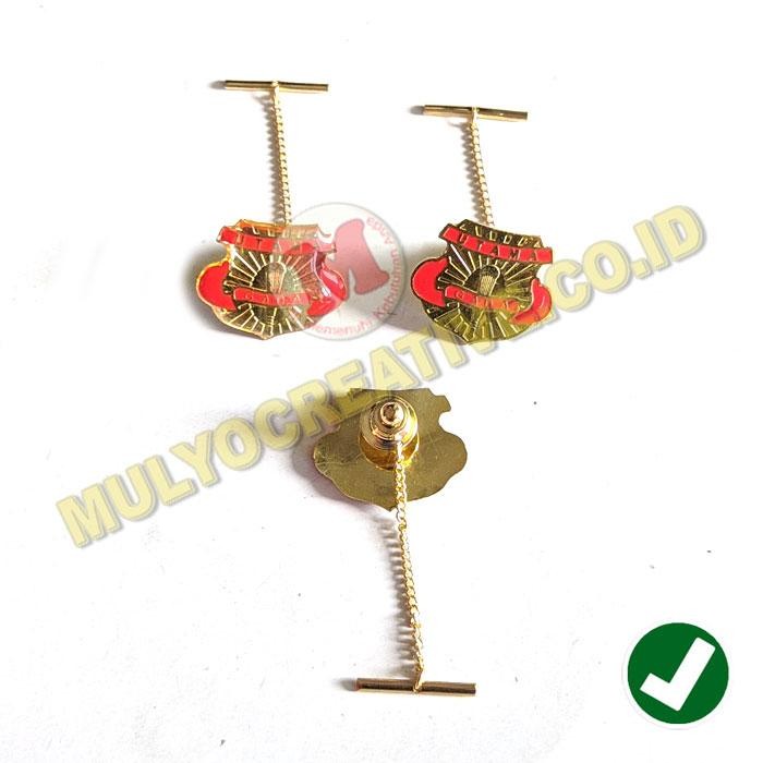 

Pin Kerah Satpam Pengait Jambu Rantai Pin Gada Utama Satpam Murah PREMIUM