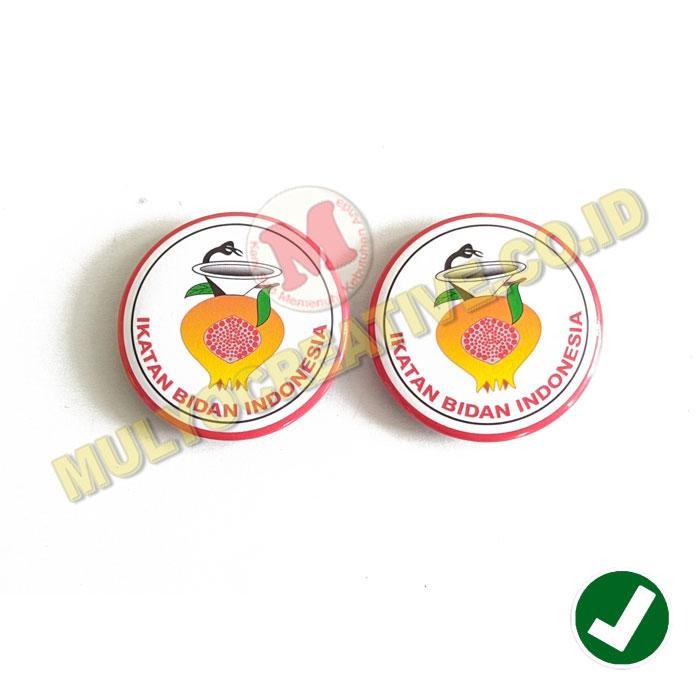

Lencana Pin Ikatan Bidan Indonesia Bros Logo IBI PREMIUM