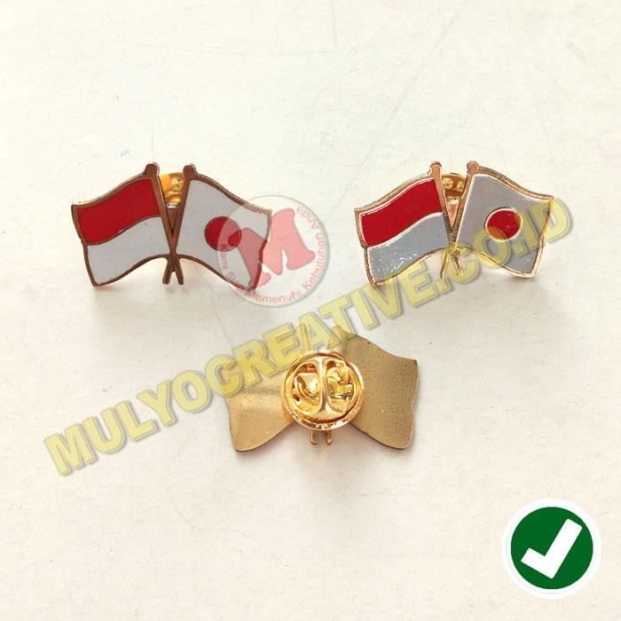 

Pin Bendera Persahabatan Negara Jepang Dan Indonesia PREMIUM