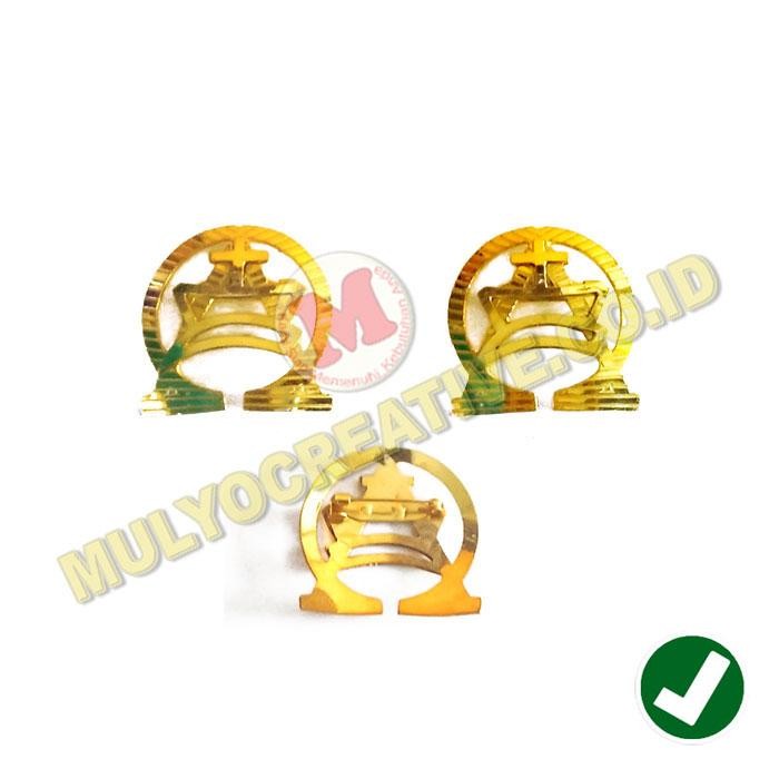 

Pin Bross Logo GKI Pin Gereja Kristen Indonesia Bahan Kuningan Murah PREMIUM