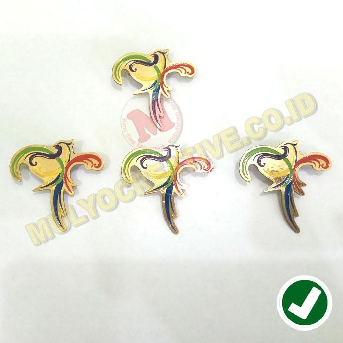 

Pin Lencana Logo Pesona Indonesia Warna Emas PREMIUM