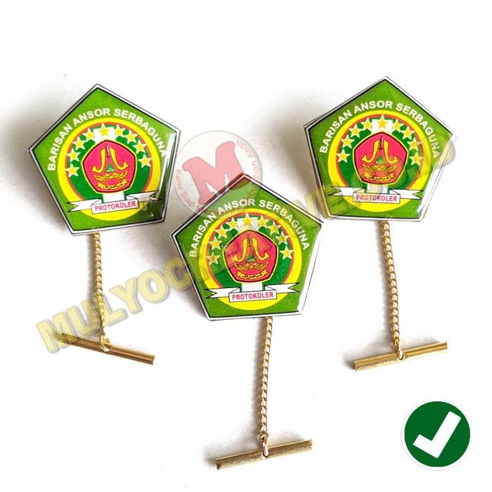 

Pin Banser Protokoler Warna Hijau Pin Banser Pengait Rantai Dandang PREMIUM