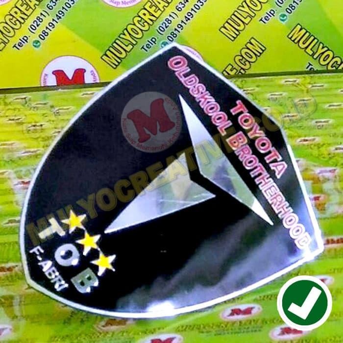 

Emblem Grill Toyota - Buat Emblem Grill Custom - Tempelan Grill Mobil PREMIUM