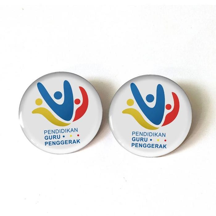 

Lencana Pin Pendidikan Guru Penggerak Pin Aluminium PGP Model Bulat PREMIUM