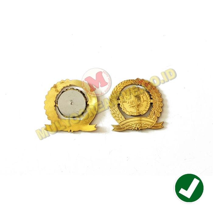 

Pin Logo Koperasi Lencana Pin Koperasi Model Padi Kapas Magnet PREMIUM