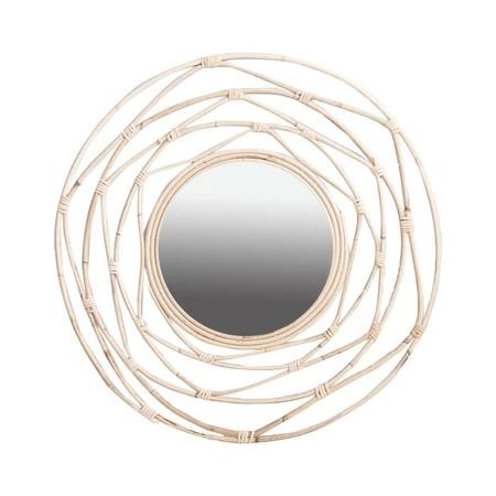 Pajangan Dekorasi dinding rotan rumput labu bohemian dekorasi dinding bundar dekorasi dinding ruang