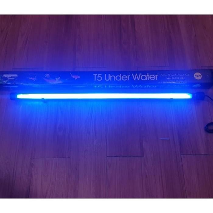 Edelwis.storee Lampu Tanning taning T5 Aquazonic Underwater Celup ACTINIC BLUE 39 W
