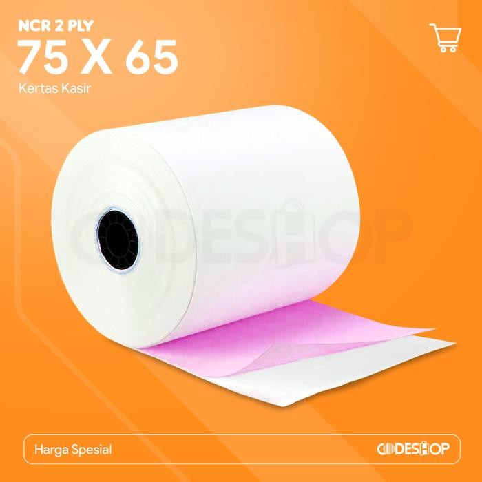 

Kertas Register Roll 75 X 65 2 Ply / 2 Rangkap Kualitas Bagus