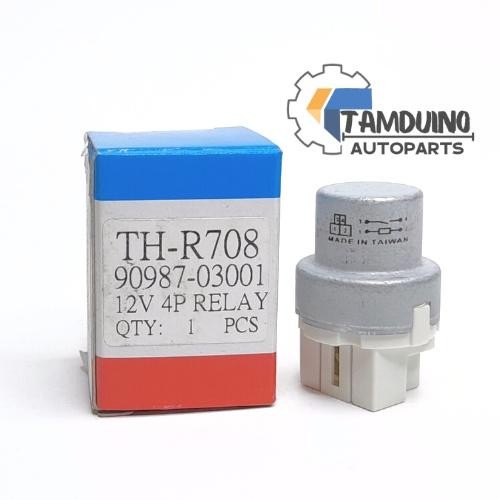 [Expert] RELAY KIPAS RADIATOR EXTRA FAN STARLET COROLLA CORONA CROWN 4 KAKI 12V