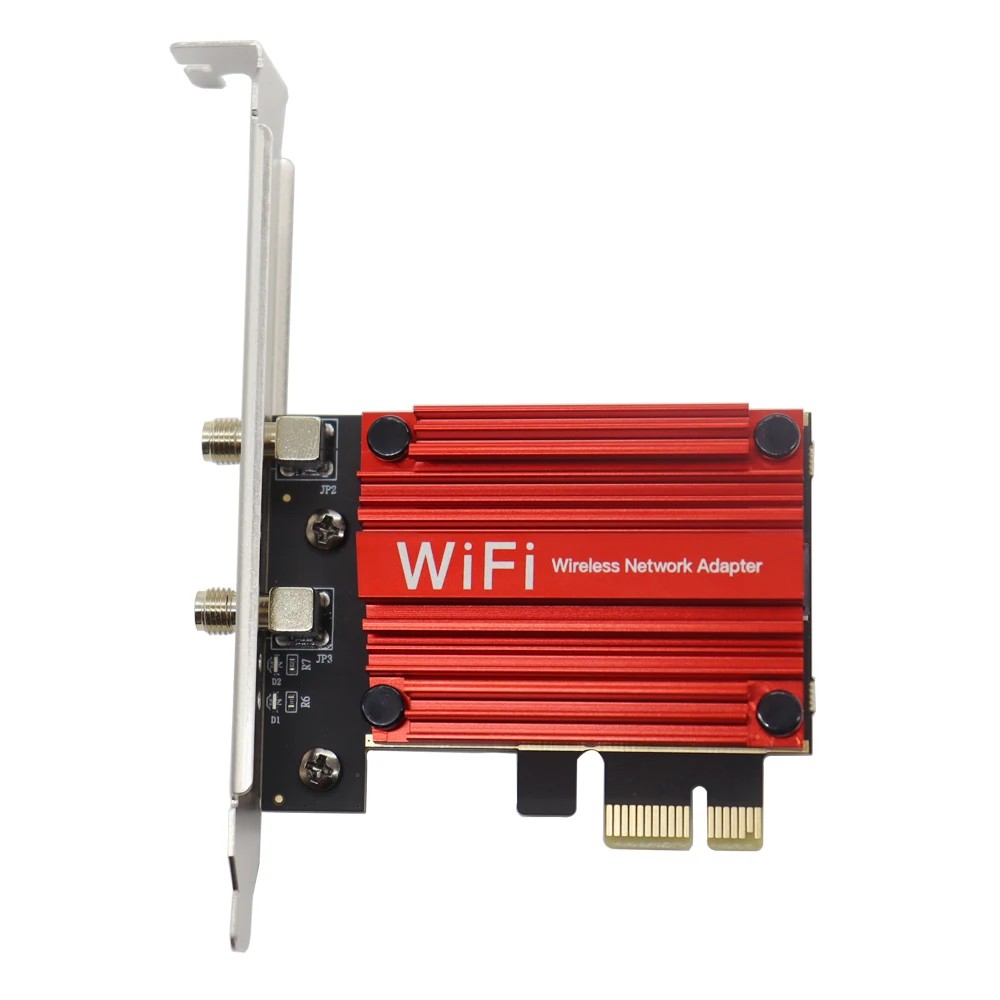 3000Mbps Wifi 6 Pcie Wireless Adapter Ax3000 Dual Band 5Ghz/2.4Ghz For Bluetooth 5.2 Wifi6 Network