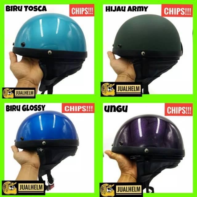 [Expert] [COD] Helm Chips / Helm Sepeda Premium Polos - Buatan Pabrik Helm AVA