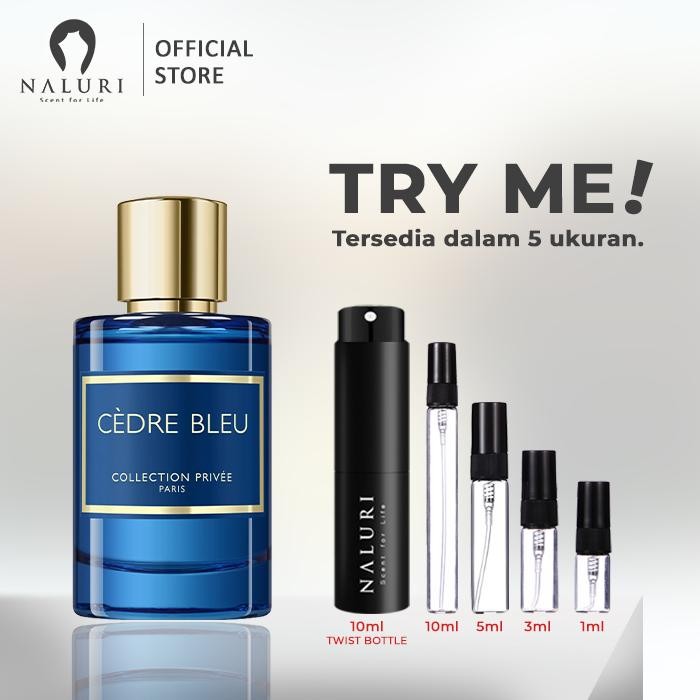 [Allthebest] TRY ME Geparlys Cedre Bleu EDP for Men